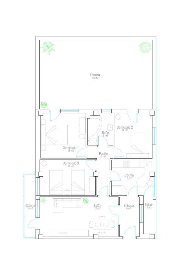 Piso En Suances Appartement Buitenkant foto